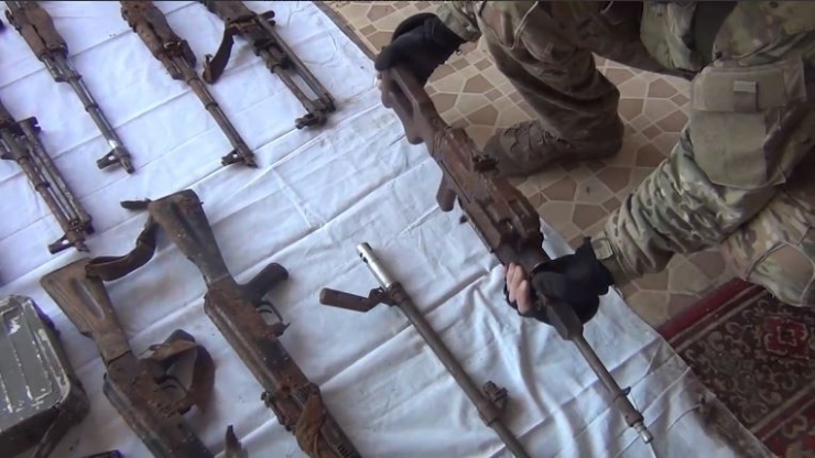 Rusya’da Mafyanın Cephaneliği Ortaya Çıkarıldı