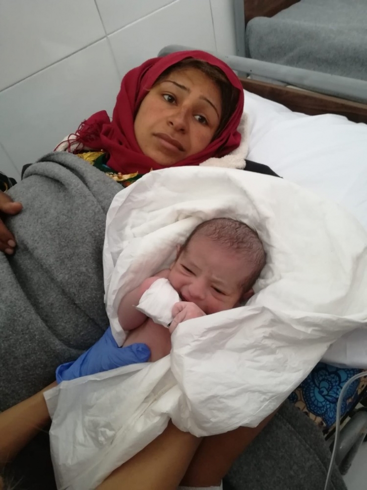 Tel Abyad Hastanesinde Doğdu, Adı “Barış” Oldu