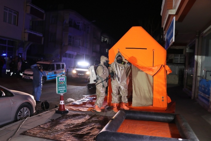 Aksaray’daki Kimyasal Ve Biyolojik Madde Şüphesi Negatif Çıktı