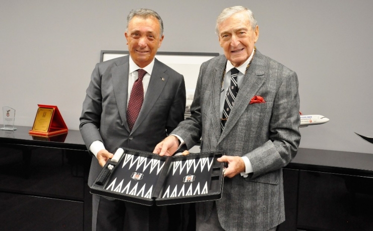 Rahmi Koç’tan Çebi’ye Ziyaret