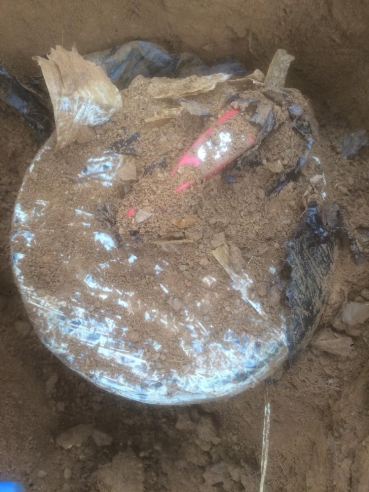 Bitlis’te Araziye Gizlenmiş Eyp İmha Edildi