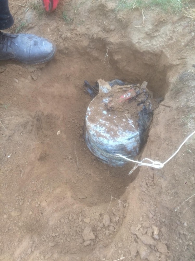 Bitlis’te Araziye Gizlenmiş Eyp İmha Edildi