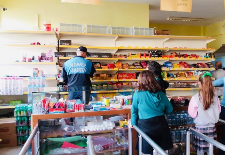 Körfez Zabıtasından Fırın Ve Kantinlerde İnceleme