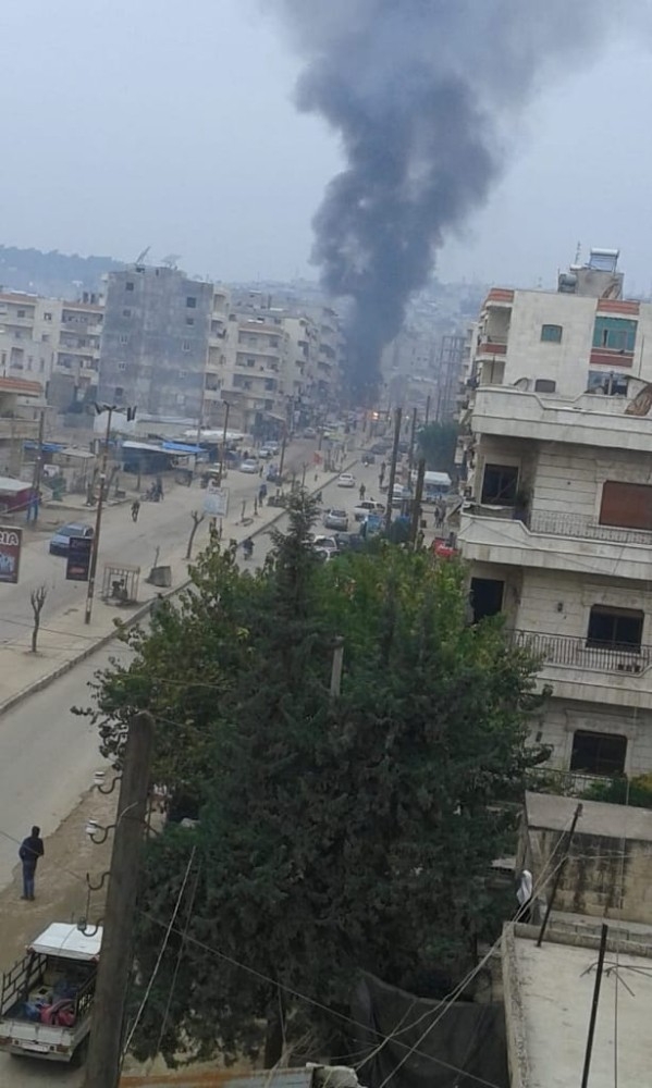 Afrin’de Bombalı Saldırı: 4 Yaralı