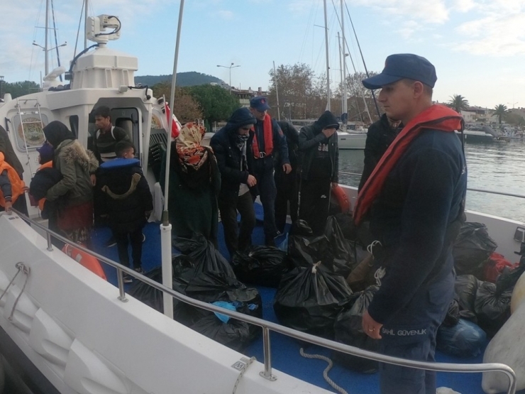 Ayvalık’ta 35 Düzensiz Göçmen Sahil Güvenlik Ekiplerine Yakalandı