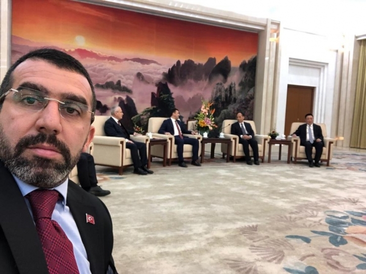 Ak Parti Genel Merkezinin Çin’ Ziyaretine Çalkın’da Katıldı