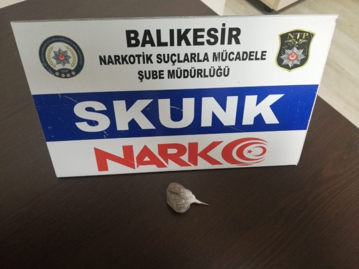Balıkesir Polisinden Uyuşturucu Operasyonu