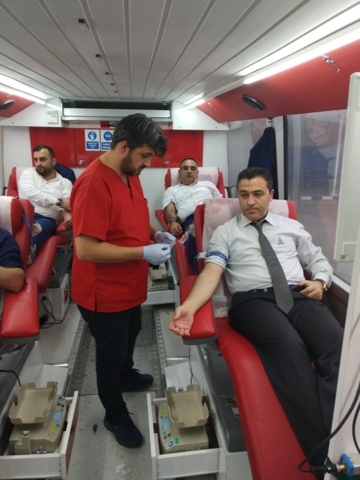 Ulaşımpark Çalışanları Kan Bağışında Bulundu