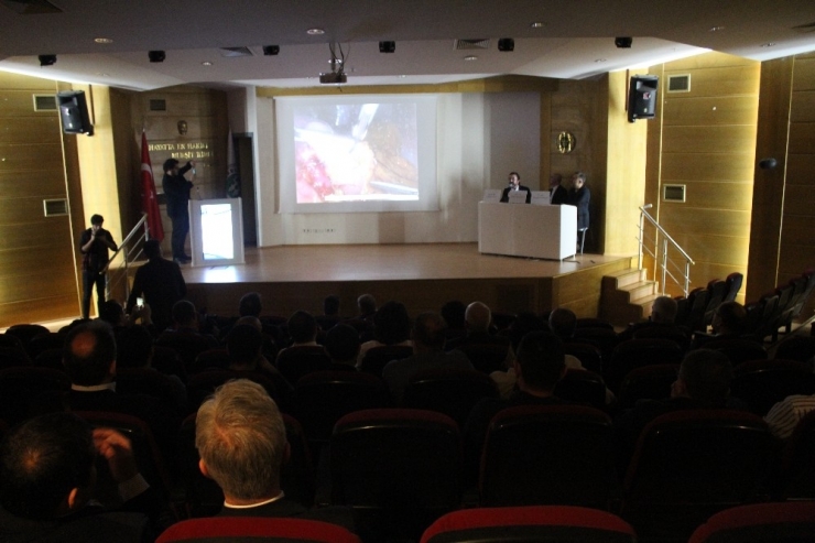 Canlı Ayınla Obezite Ameliyatına Bağlanıp, Yöntemleri Tartıştılar