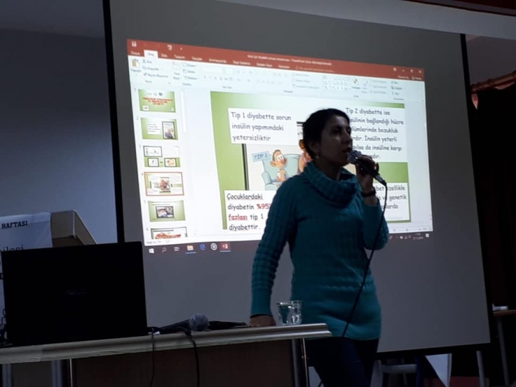 Öğrencilere ’’Diyabet’’ Anlatıldı