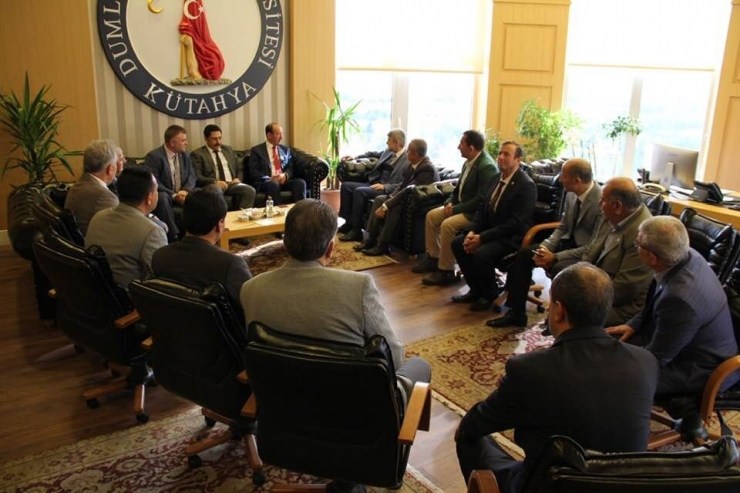 Şaphane Heyetinden Rektör Uysal’a Ziyaret