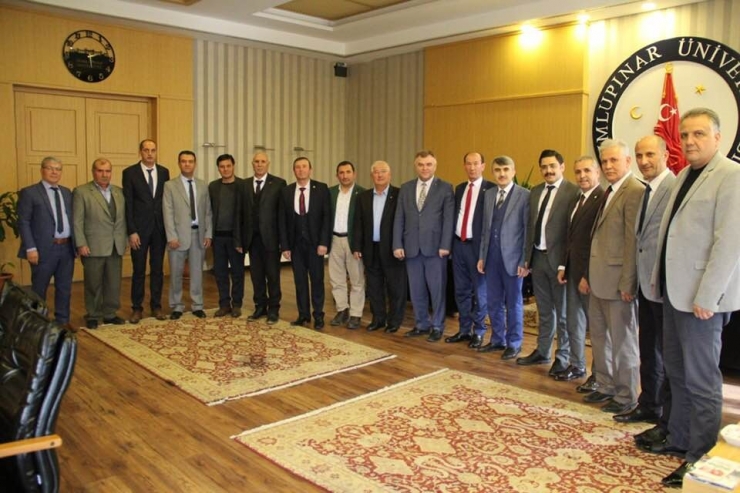 Şaphane Heyetinden Rektör Uysal’a Ziyaret