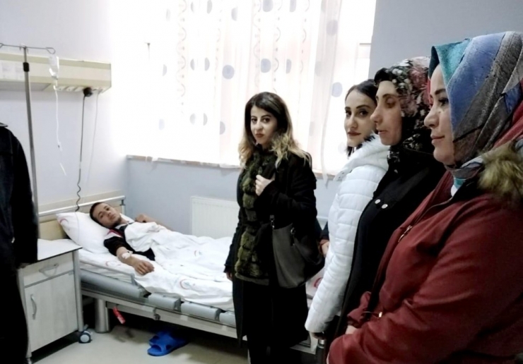 Başkanlardan Yaralı Askerlere Ziyaret