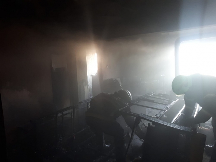 Marketten Alınan Televizyon Patladı