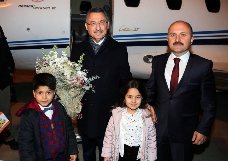 Cumhurbaşkanı Yardımcı Oktay, Amasya’da Karşılandı