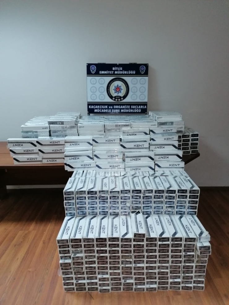 Bitlis’te Uyuşturucu Ve Sigara Operasyonu