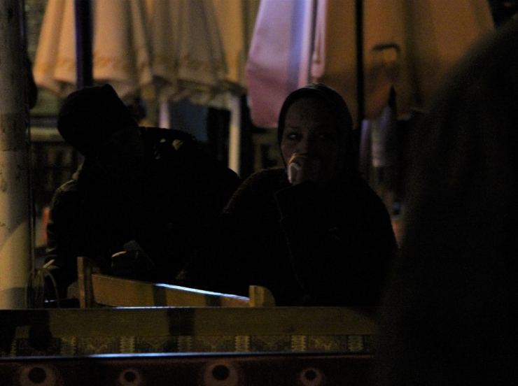 Yangında İşletmesi Hasar Gören Kadın Gözyaşlarına Hakim Olamadı