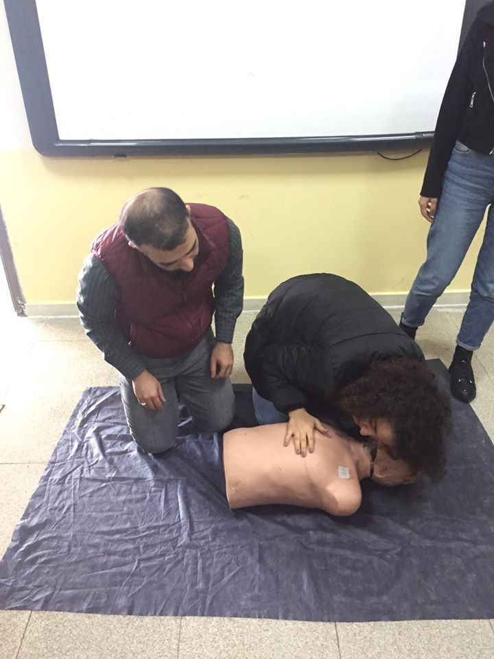 Lise Öğrencilerine İlk Yardım Eğitimi Verildi