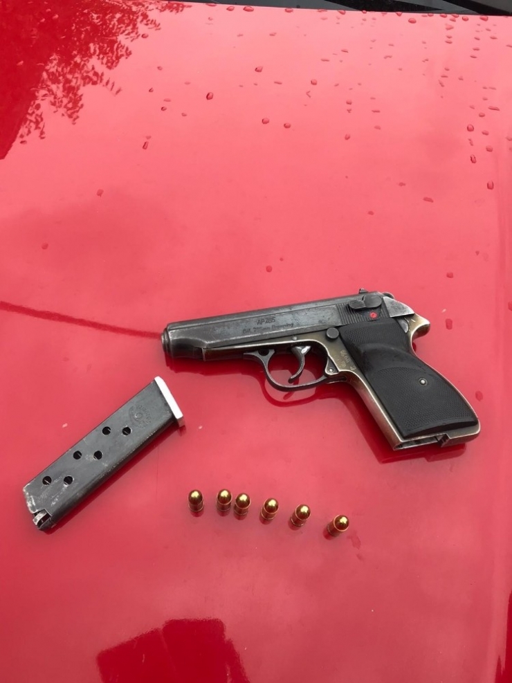 Malatya’da Silah Ve Çalıntı Motosiklet Yakalandı