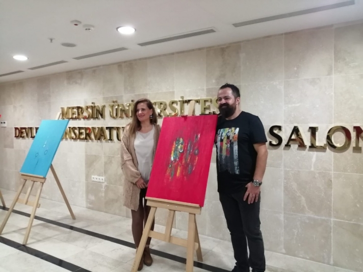 Ressam Safter Çevirgen Mersin’de Sergi Açtı