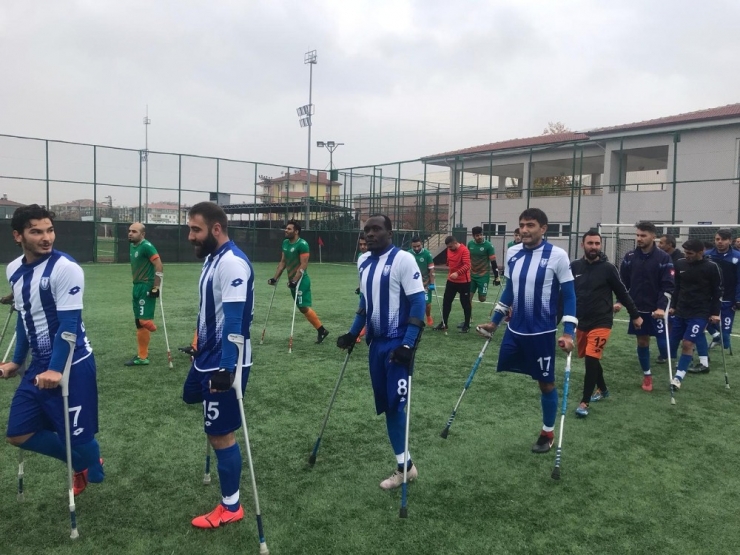 Şahinbey Ampute Deplasmanda 3-0 Galip Geldi