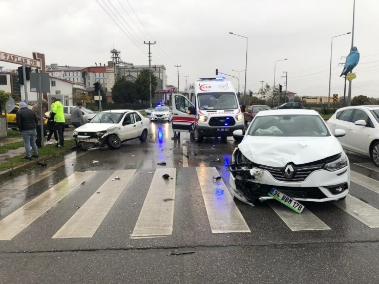 Samsun’da Trafik Kazası: 4 Yaralı
