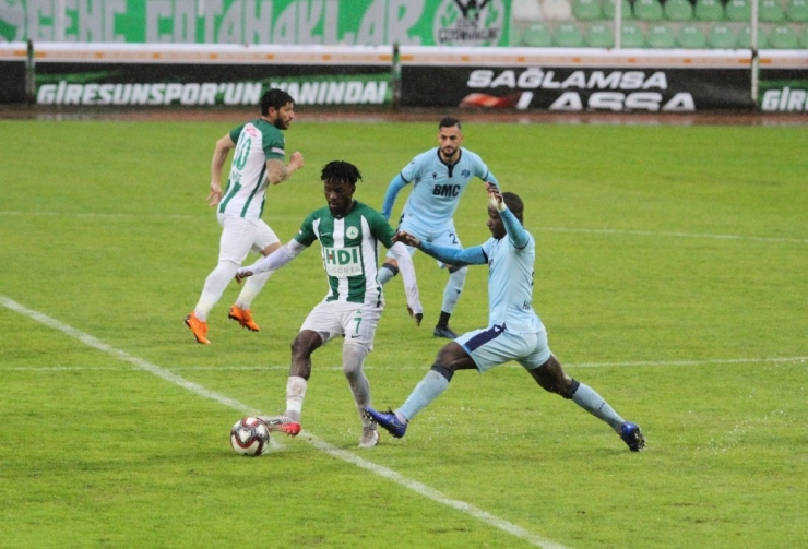 Tff 1. Lig: Giresunspor: 1- Adana Demirspor: 0