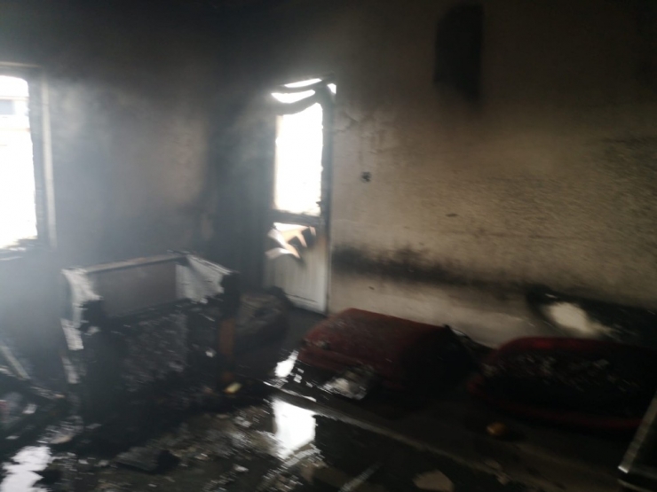 Van’da Ev Yangını