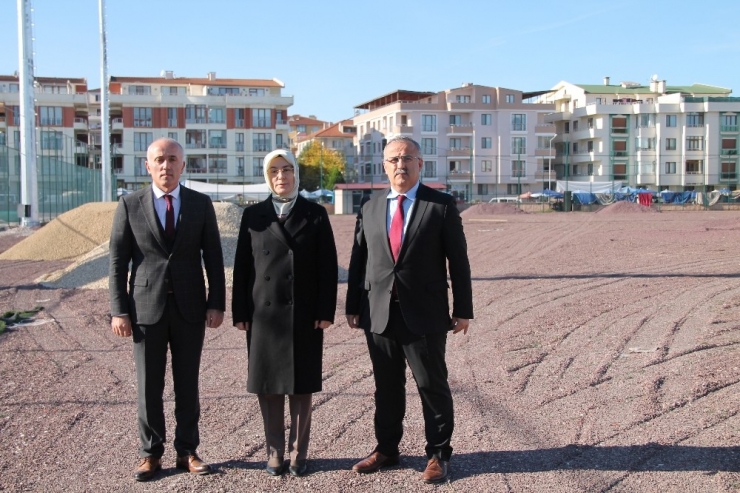 Vekil Akyol Spor Yatırımlarını İnceledi