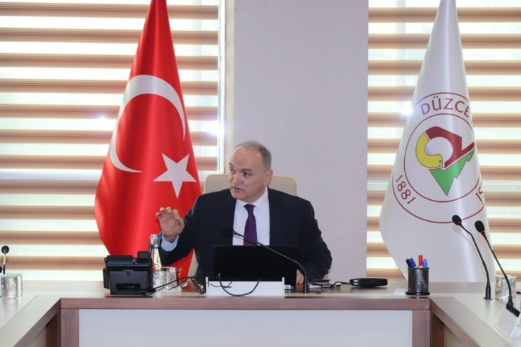 Düzce Belediyesi Yeni Hafta Yeni Projelerle Başlayacak