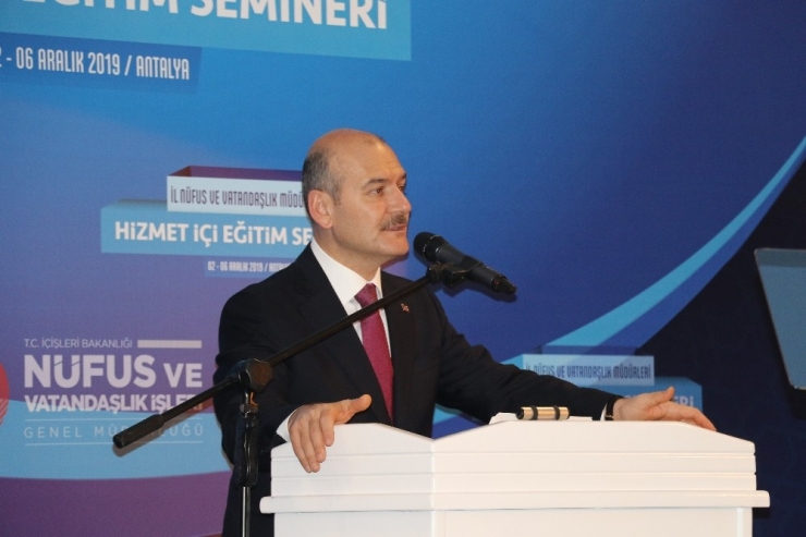 Bakan Soylu: "Sınır Güvenlik Sistemleri Yaptık"