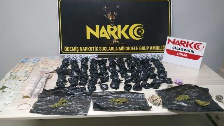 Ödemiş’te Uyuşturucu Baskını: 1 Tutuklama