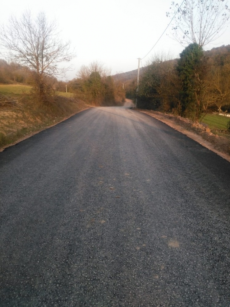 İzmit’in Köy Yolları Modernleşiyor