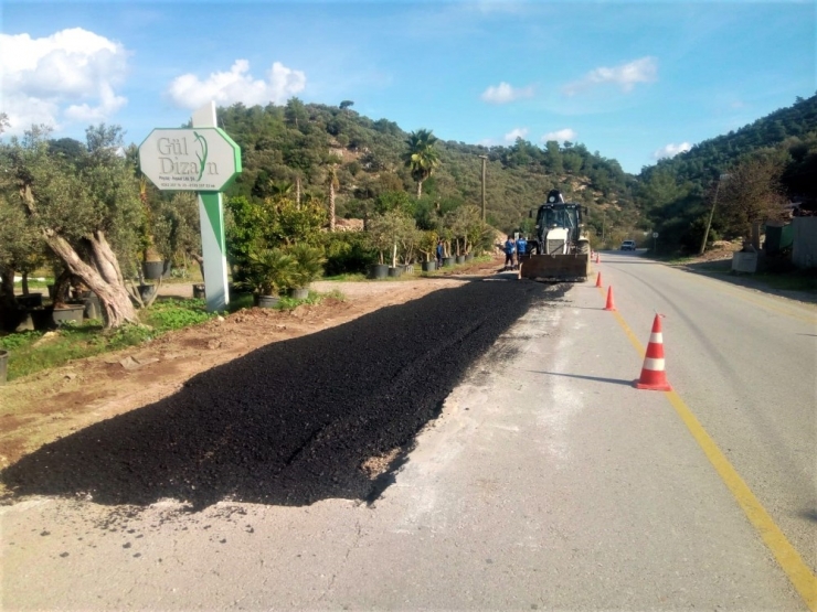 Bodrum’un Yolları Kışa Hazırlanıyor