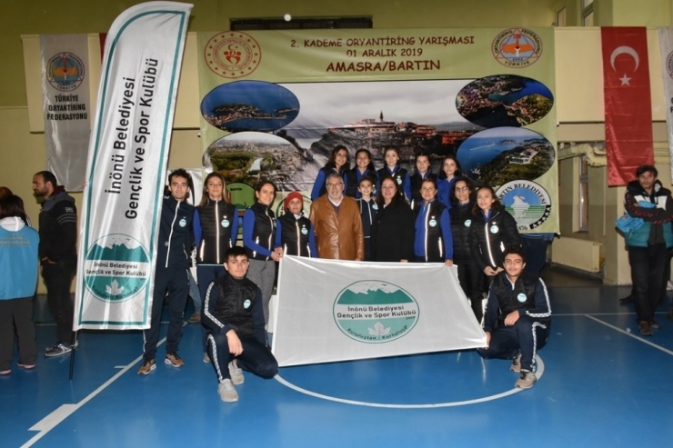 İnönü Ekibi Oryantiringde Türkiye Dereceleriyle Döndü