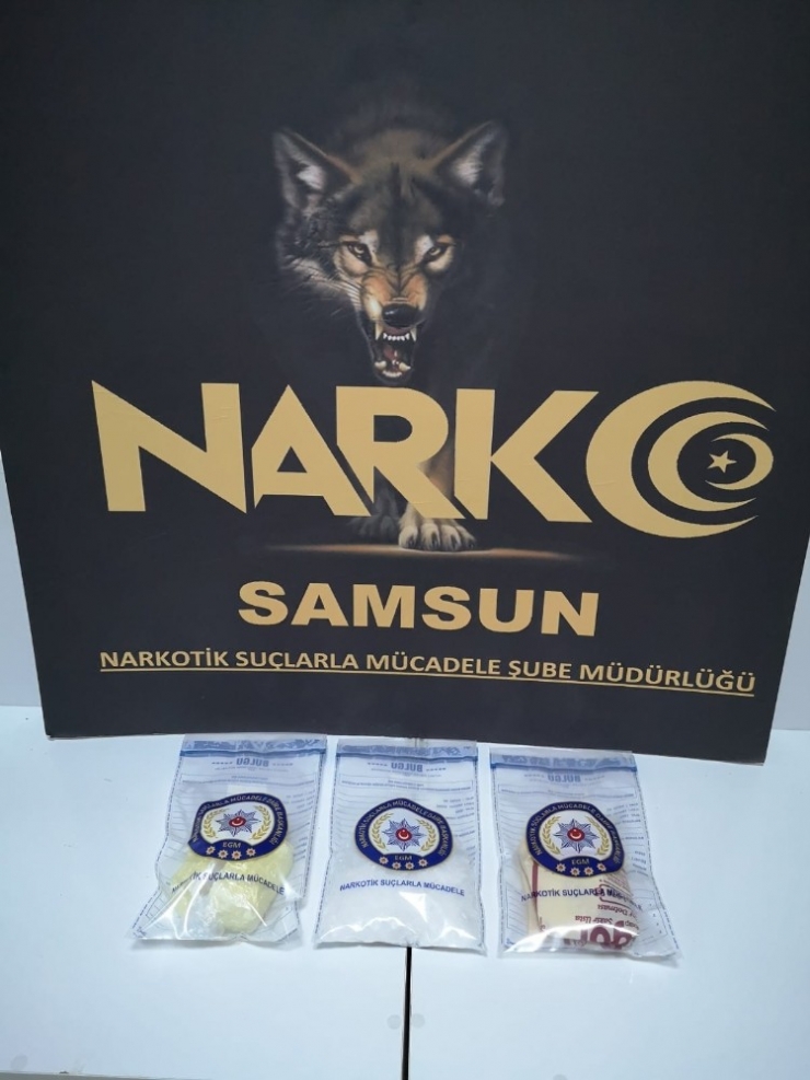 Samsun’da Otele Uyuşturucu Operasyonu: 5 Gözaltı