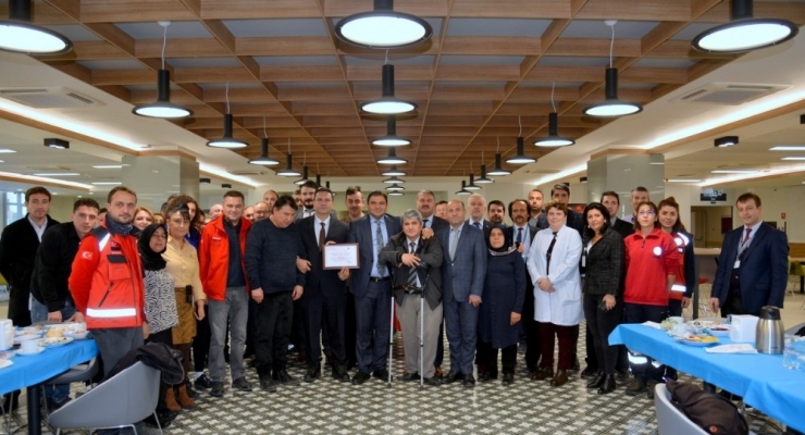 Sağlık Çalışanı Engelliler Kahvaltı Programında Buluştu