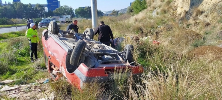 Söke’de Trafik Kazası; 1 Yaralı