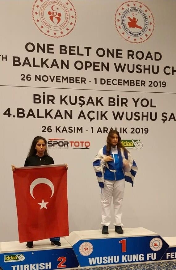 Kayserili Wushu’cular Balkan Şampqiyonası’nda Madalyalara Ambargo Koydu
