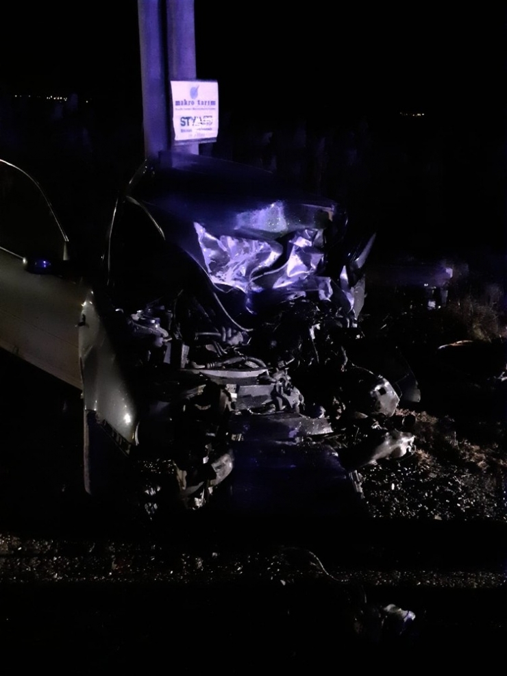 Burdur’da Trafik Kazası: 1 Ölü, 2 Yaralı