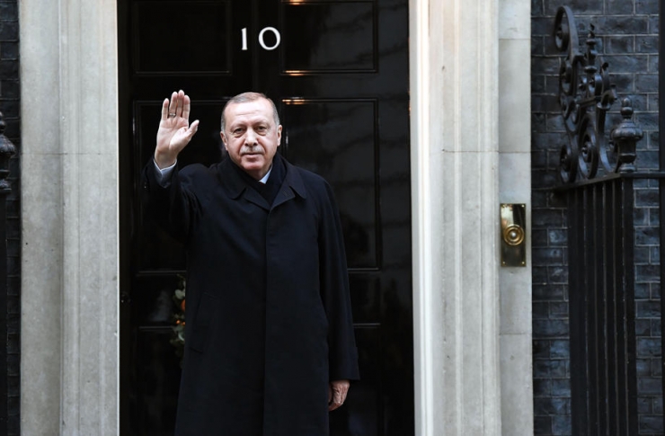 Cumhurbaşkanı Erdoğan Downing Street’te