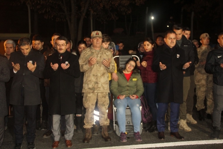 Şehit Uzman Çavuş Recep Özmen’in Naaşı Memleketine Gönderildi