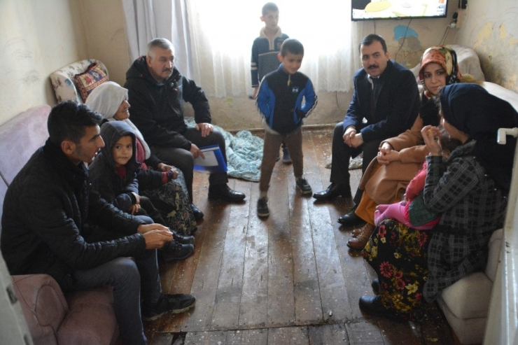 Kaymakam Koşal’dan Engellilere Ziyaret