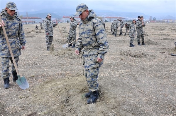 Kütahya Hava Er Eğitim Tugayında Fidan Dikim Etkinliği