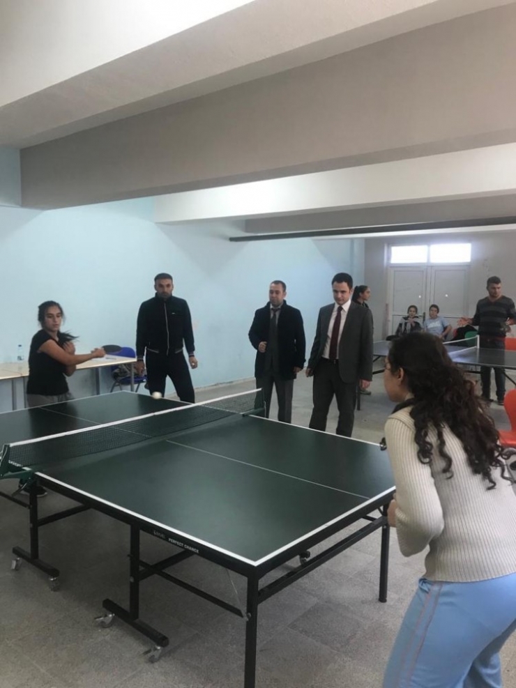 Balya’da Masa Tenisi Turnuvası Düzenlendi