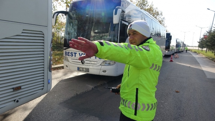 Bursa’da Kış Lastiği Denetimi