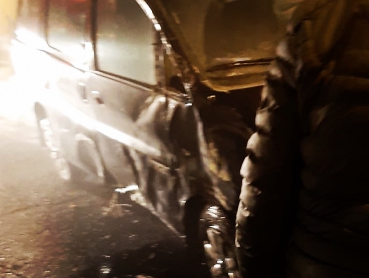 Çaldıran’da Trafik Kazası, 1 Yaralı