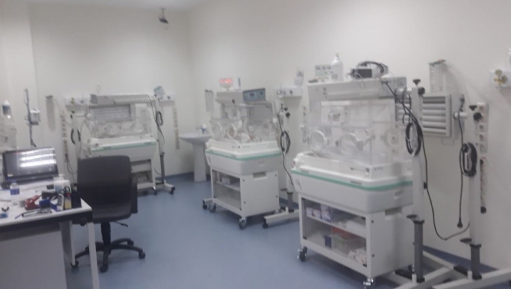 Boyabat Devlet Hastanesinde Yenidoğan Yoğun Bakım Ünitesi Açıldı