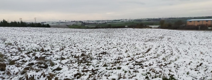 Çiftçiye ‘Altın’ Değerinde Kar Yağışı