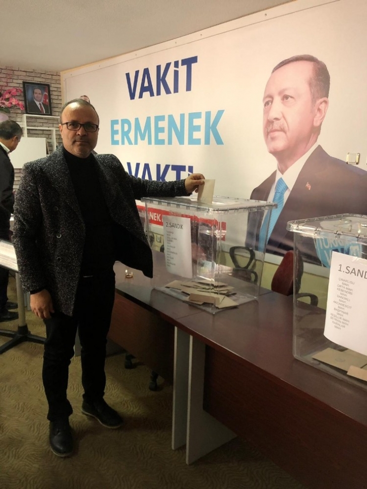 Ak Parti Ermenek’te Delege Seçimi Yaptı